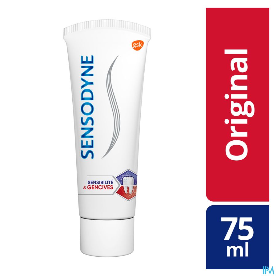 Sensodyne Sensibilité & Gencives Dentifrice 75ml