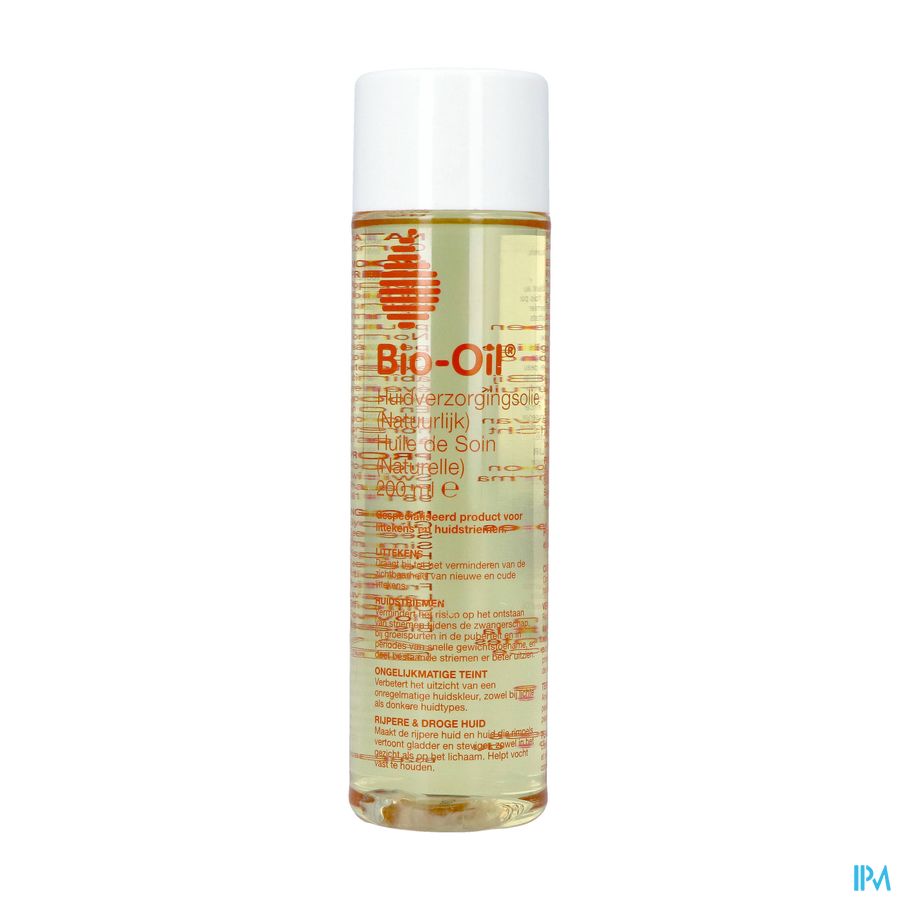 Bio-Oil® Huile De Soin (100 % Naturelle) Cicatrices & Vergetures 200 ml