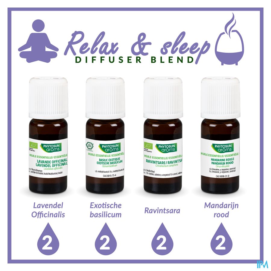 Phytosun® Huile Essentielle Lavande officinale – 10 ml – Détente et soins de la peau