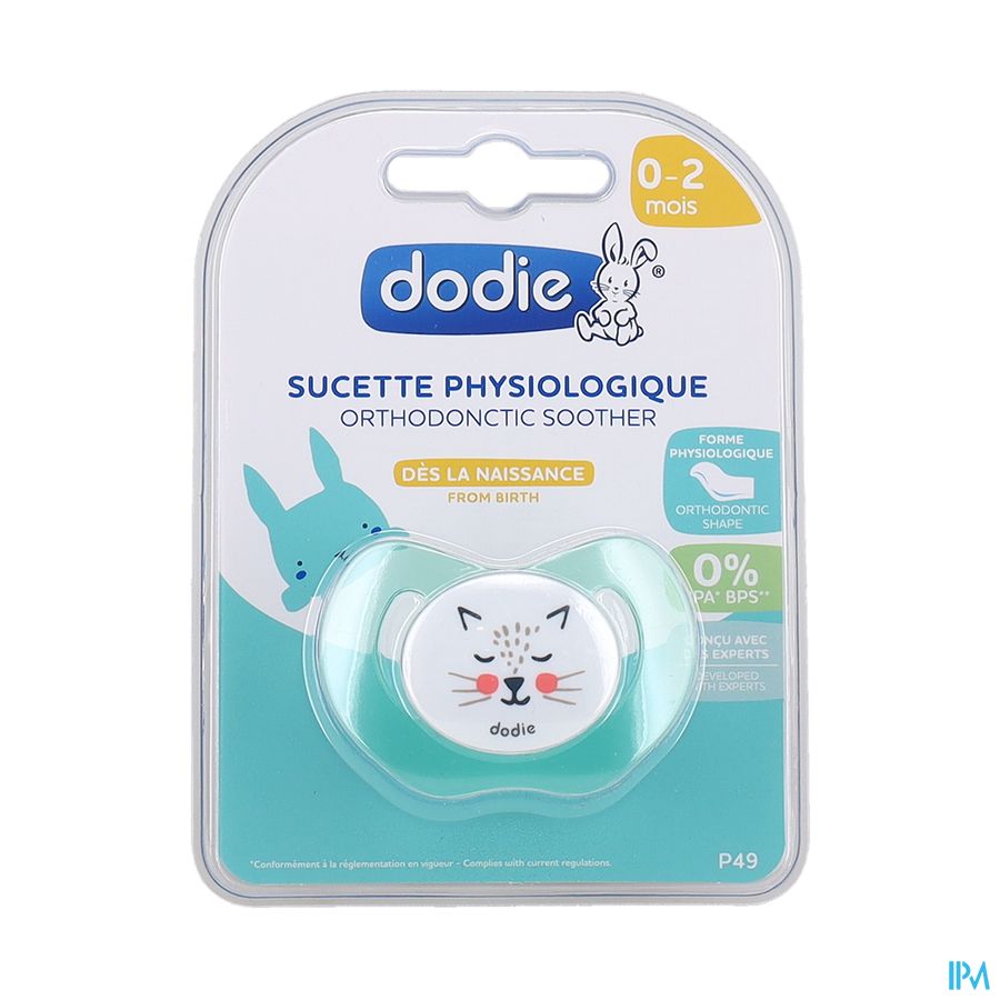 Dodie Sucette Physio Silic. 1 0-2m Lapin