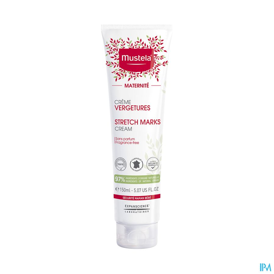 Mustela maternité crème vergetures sans parfum 150 ml