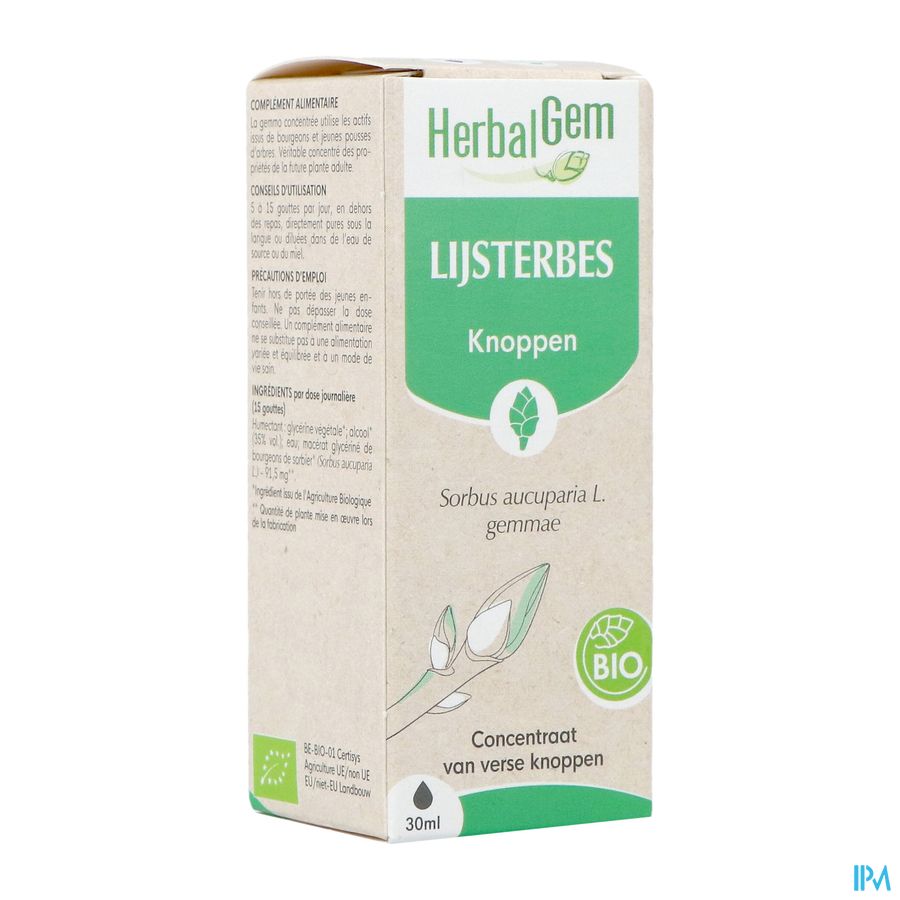 Herbalgem Sorbier Bio 30ml