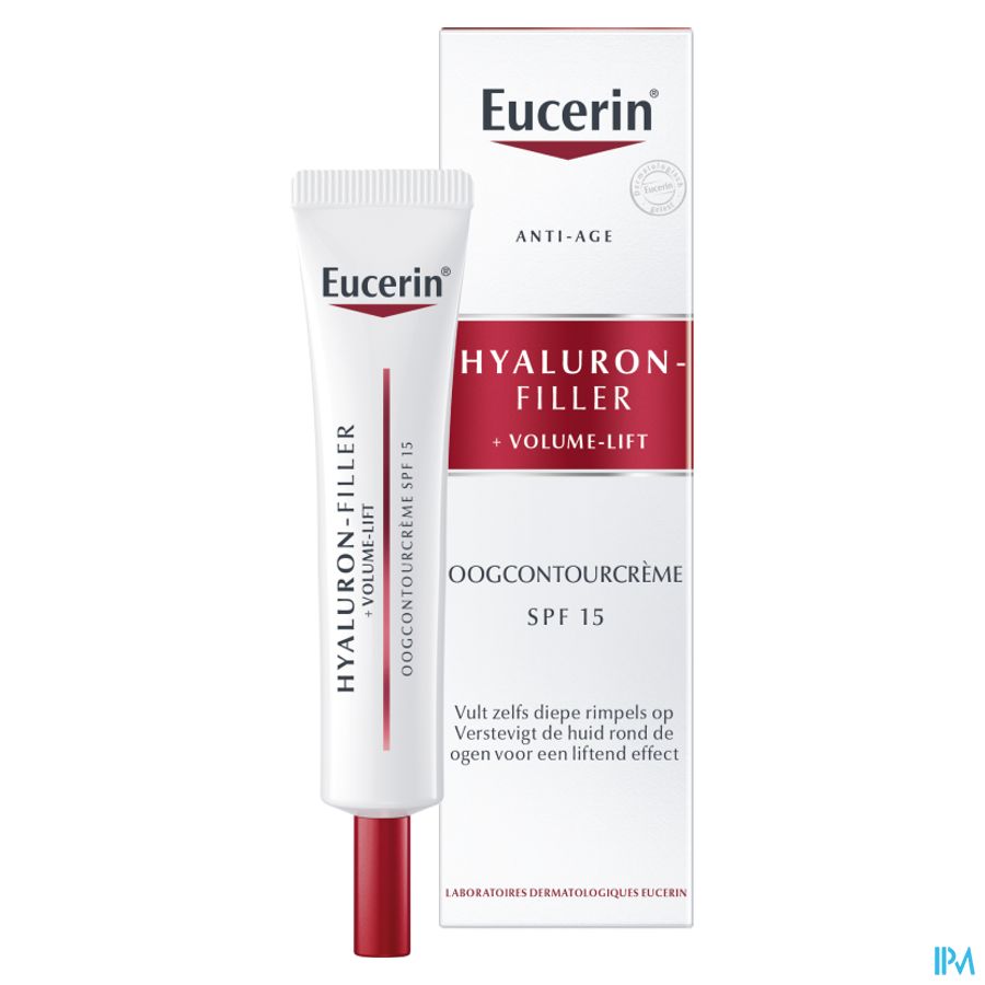 Hyaluron-Filler + Volume-Lift Soin Contour des Yeux SPF 15 Anti-Rides & Anti-Âge Tube 15ml