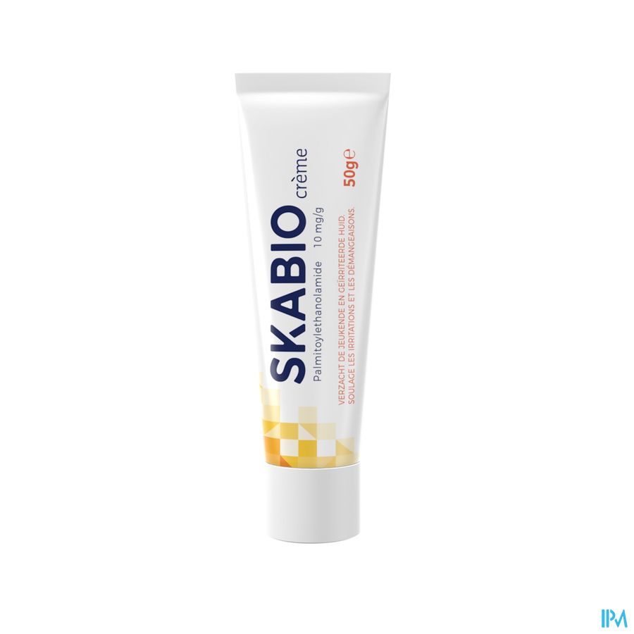 Skabio crème démangeaisons peaux irritées tous âges sans cortisone tube 50 g