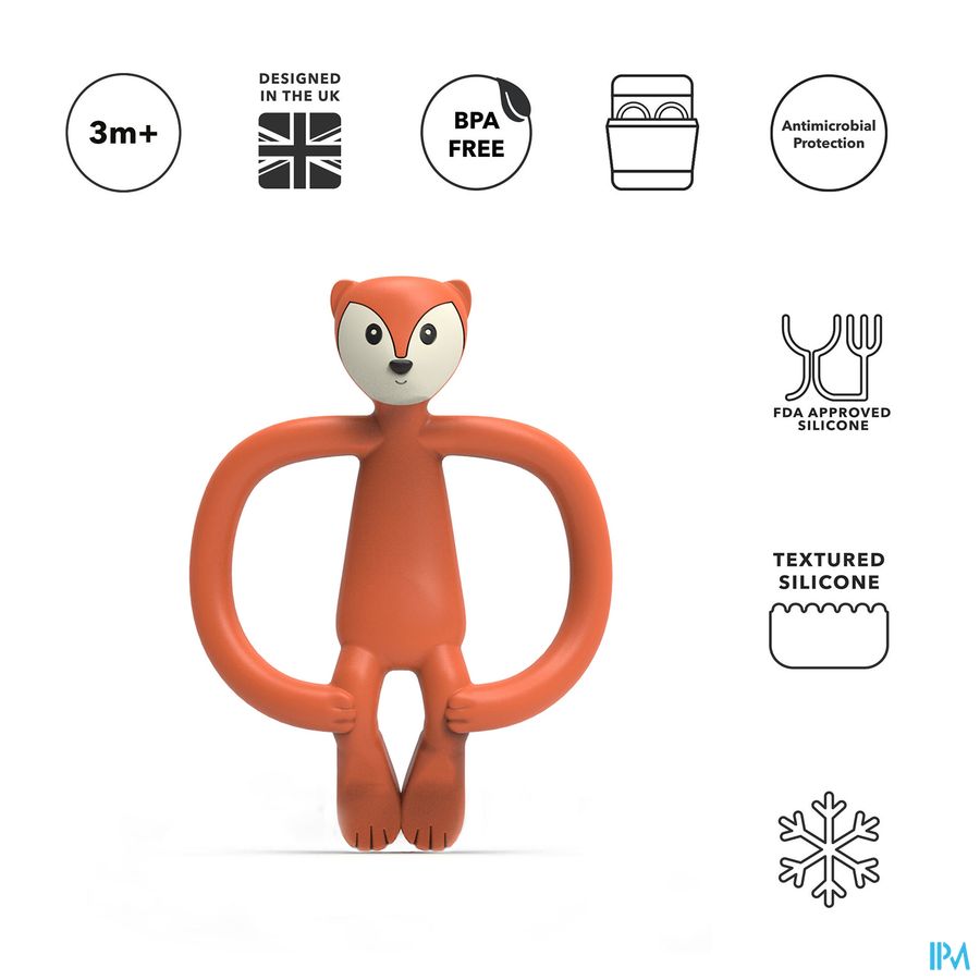Matchstick Monkey Animal Anneau Dentition Renard