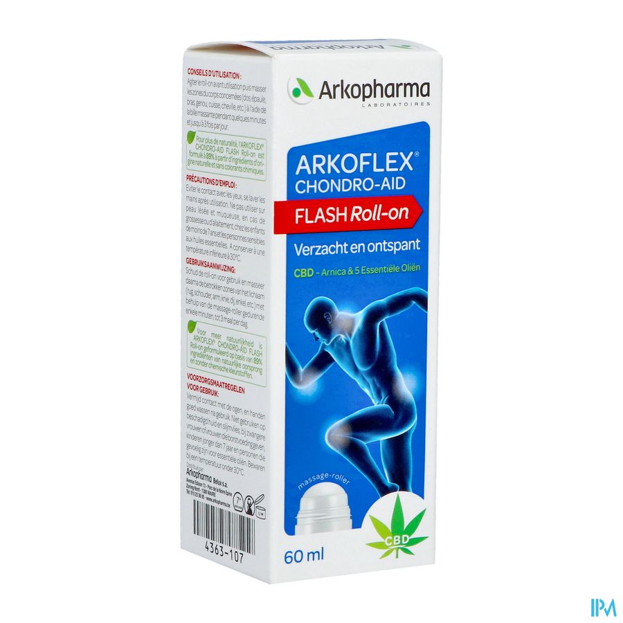 Arkoflex Chondro-aid Flash Roll On Tube 60ml