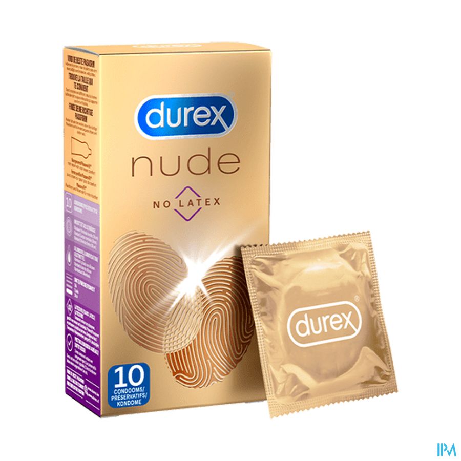 Durex Nude No Latex Preservatifs 10