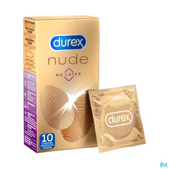 Durex Nude No Latex Preservatifs 10