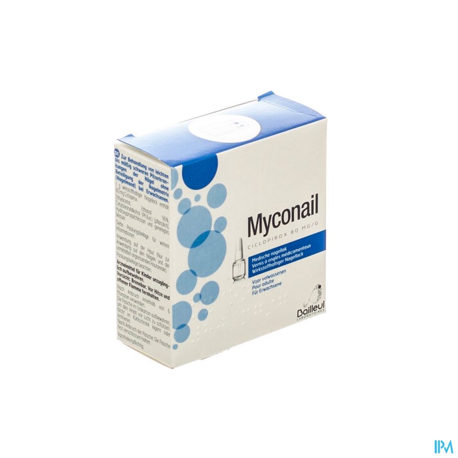 Myconail 80mg/g Vernis à Ongles Médicamenteuxl Flacon 6,6ml