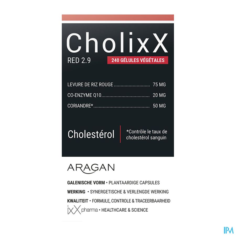 Cholixx Red 2.9 Caps 240