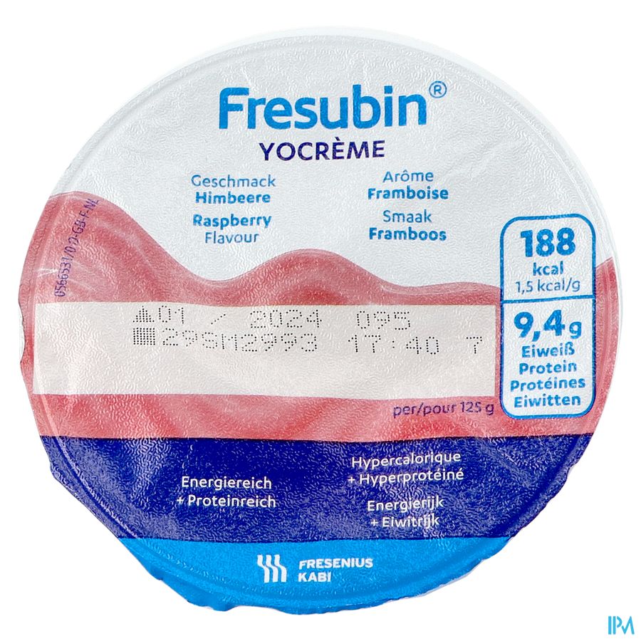 Fresubin Yocreme Framboise 4x125g