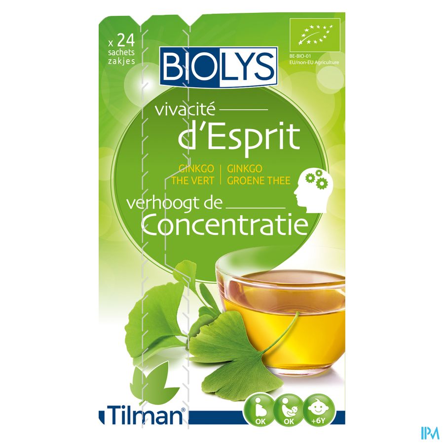 Biolys® Ginkgo-Thé vert