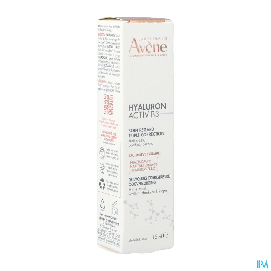 Soin regard triple correction
