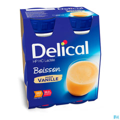 Delical Boisson Lactée Hp-hc Vanille 4x200ml