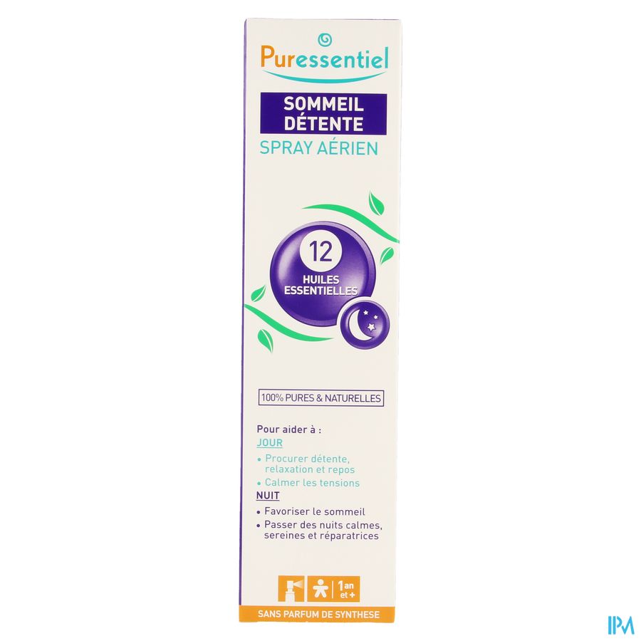 Puressentiel Sommeil Detente Spray 12 Hle Ess200ml