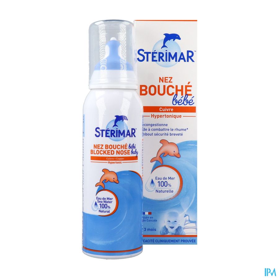 Sterimar Bebe Hypertonique Spray Nasal 100ml