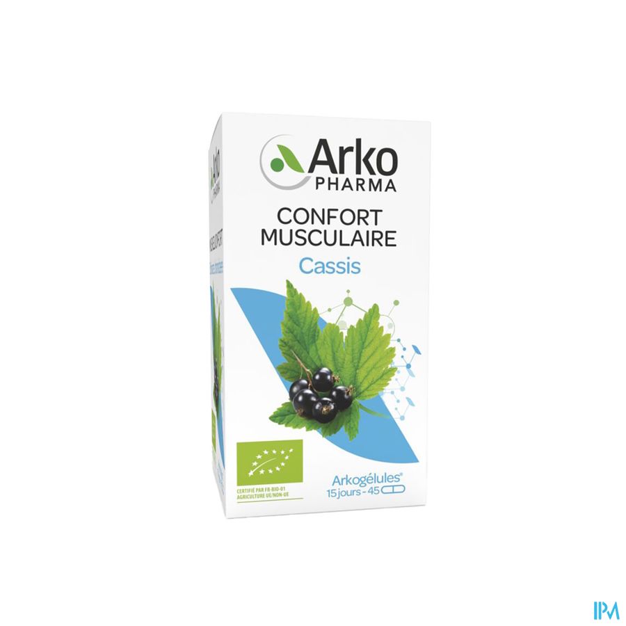 Arkopharma Arkogélules Cassis Bio Mobilité Articulaire 45 Gélules