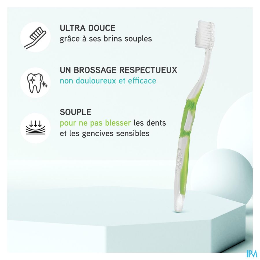 ELGYDIUM Sensitive - brosse à dents souple