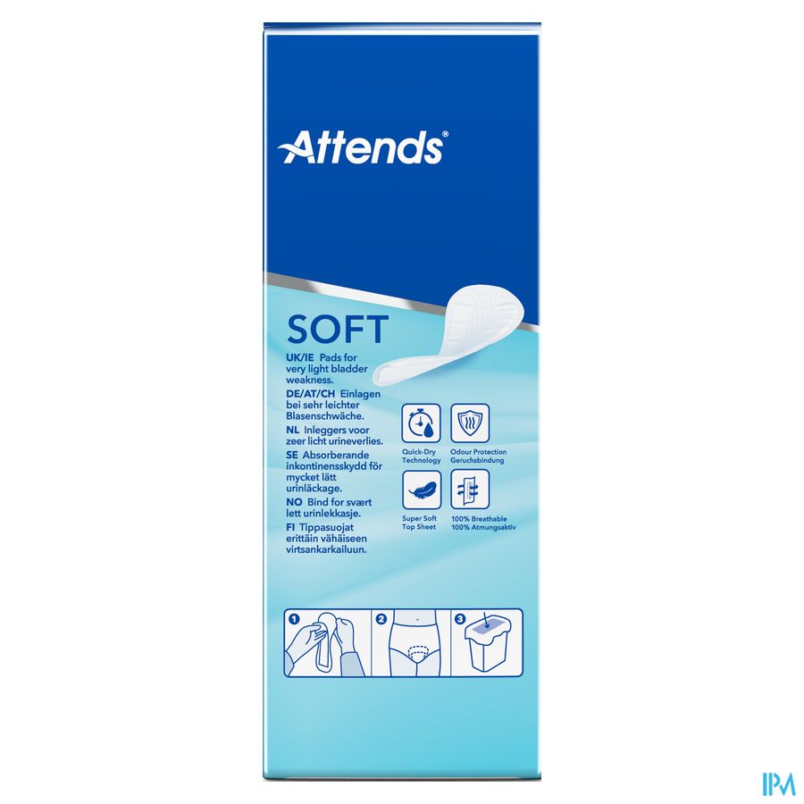 Attends Soft 0 Ultra Mini Couche Anatom. 1x28