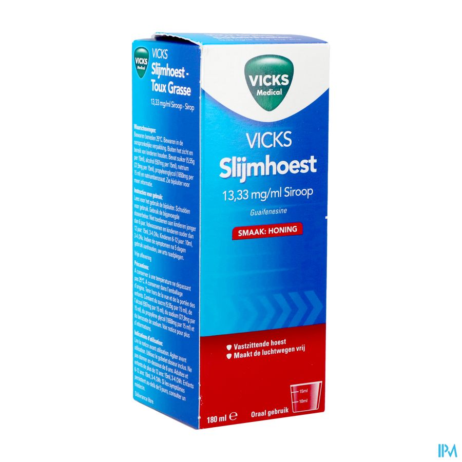 Vicks Toux Grasse Sirop 180ml