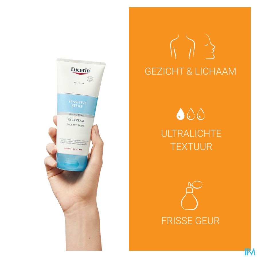Après-Soleil Sensitive Relief Gel-Crème Visage et Corps Tube 200ml