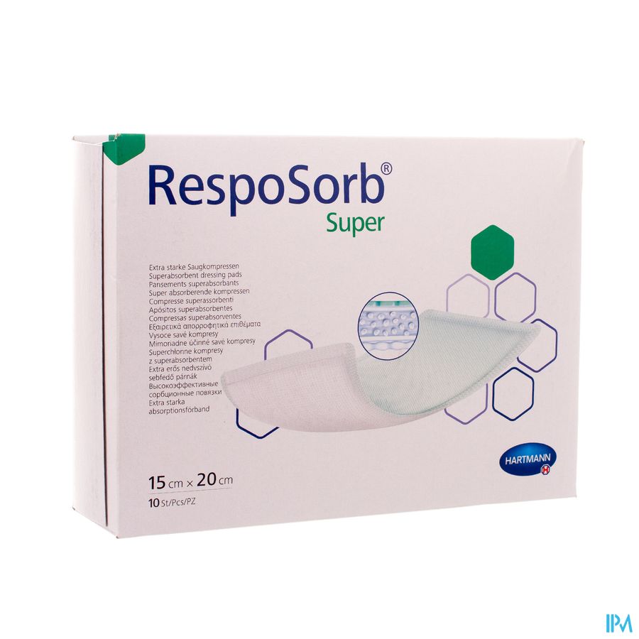Resposorb Super 15x20cm 10 P/s