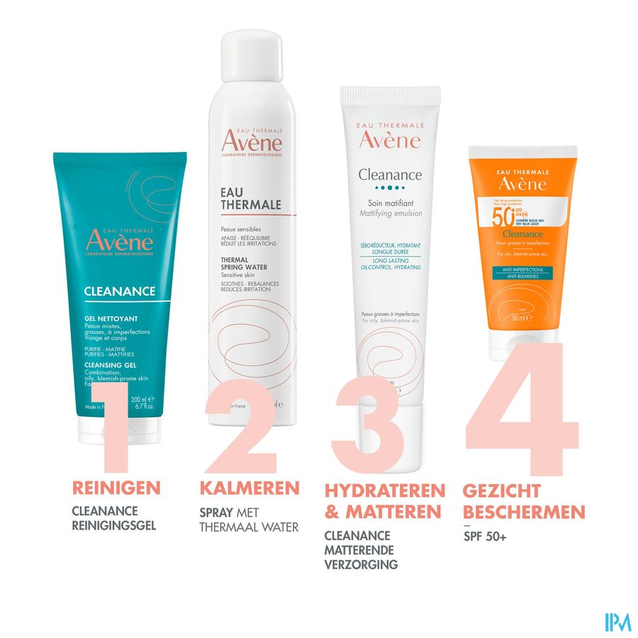 Eau Thermale Avène - Cleanance solaire SPF 50+