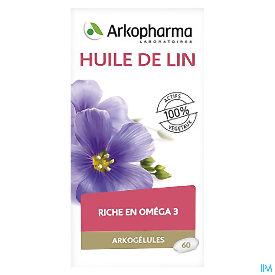 Arkogelules Huile De Lin Caps 45