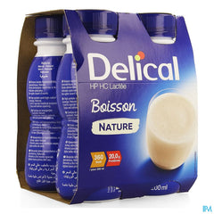 DELICAL BOISSON LACTÉE HP-HC NATURE 4X200 ML