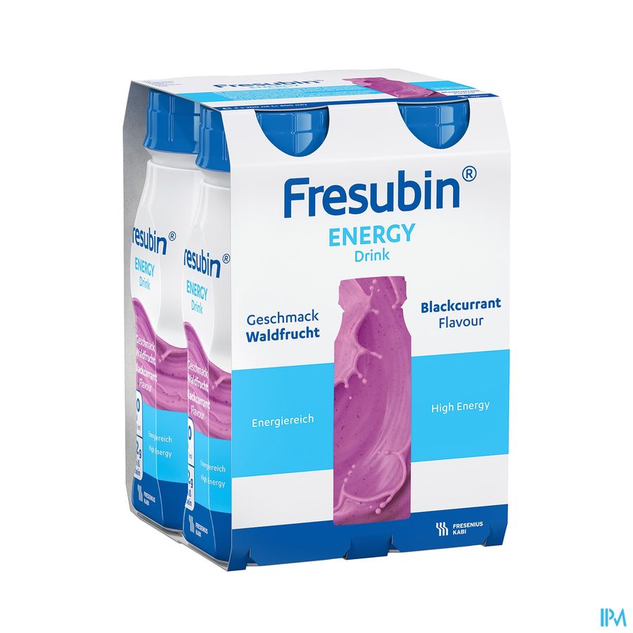 Fresubin Energy Drink Cassis Fl 4x200ml