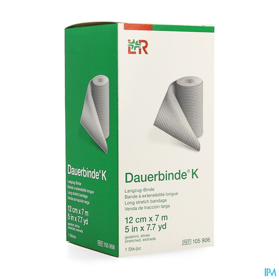 Dauerbinde K 12cm X 7m 1 105906