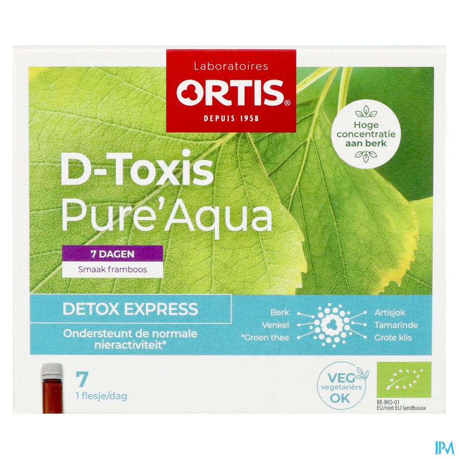 D Toxis Pure Aqua Framboise 7x15ml