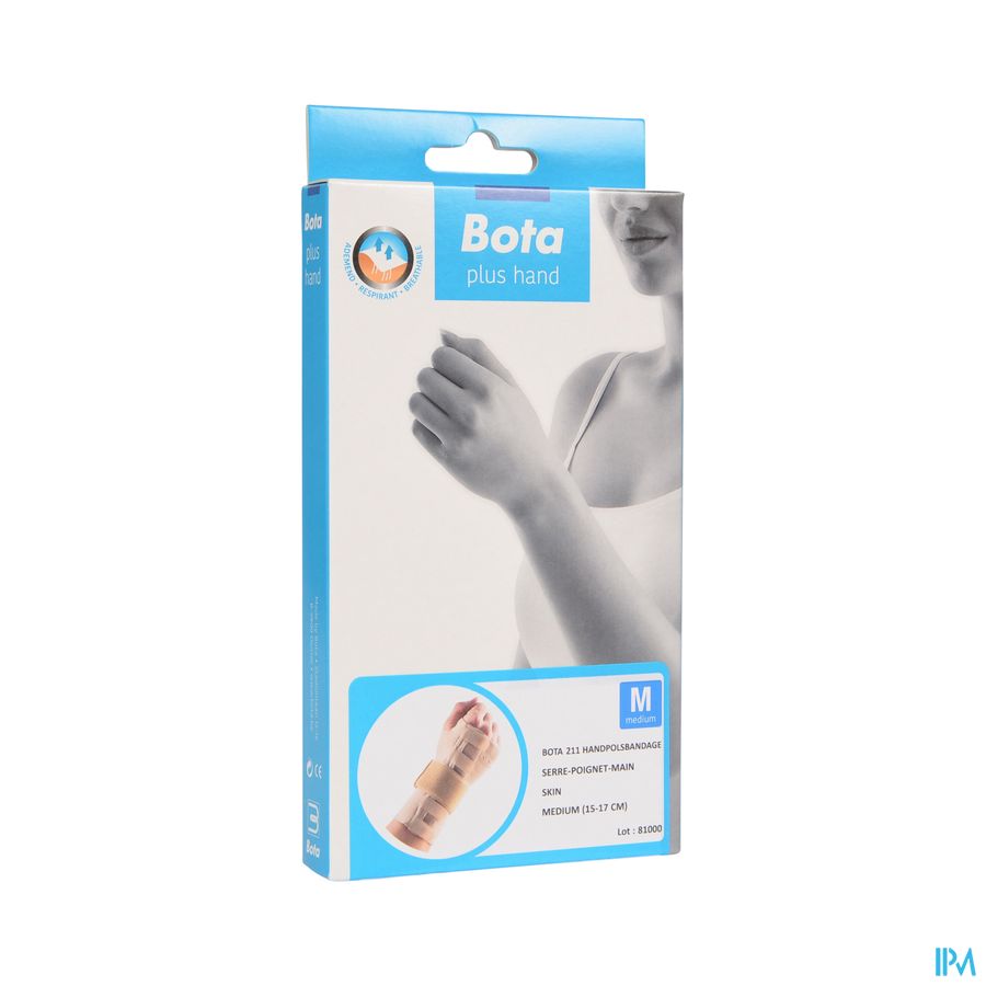 SERRE-POIGNET-MAIN 211 BEIGE \  MEDIUM = 15-17 cm