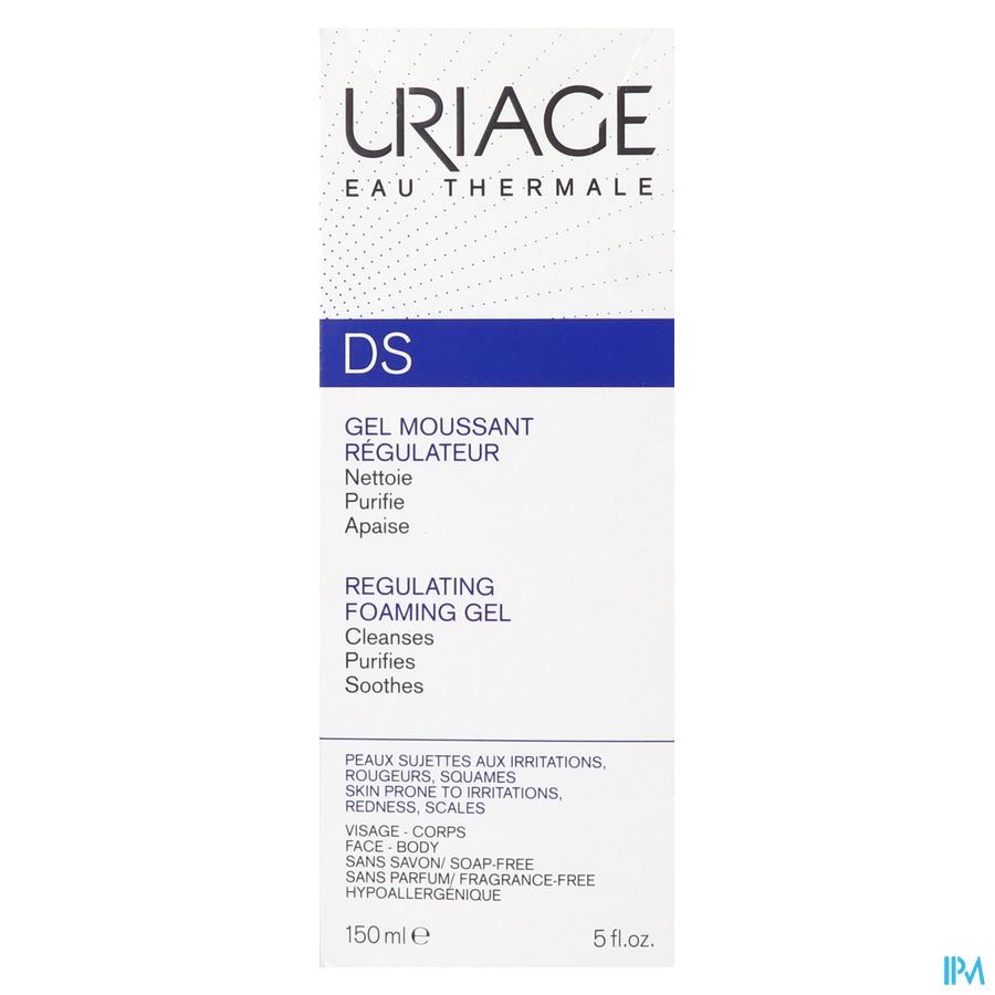 Uriage Ds Gel Nettoyant Tube 150ml