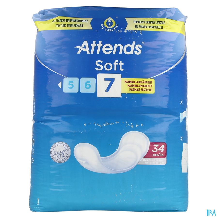 Attends Soft 7 Couche Anatom. 1x34