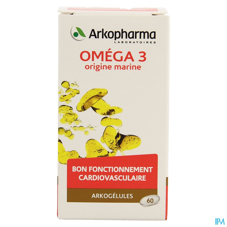 Arkogelules Omega 3 Origine Marine 60 Rempl.643668