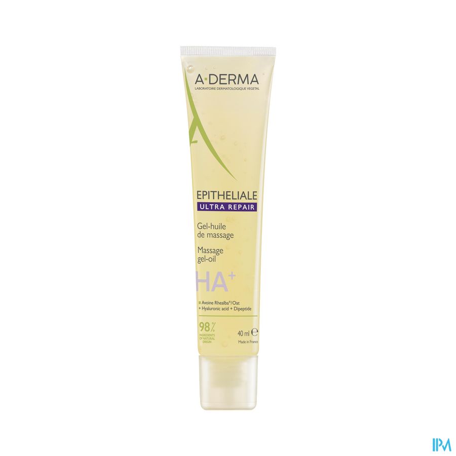 A-DERMA Epitheliale ULTRA REPAIR Gel-huile de massage anti-marques, Cicatrices et vergetures 100ml