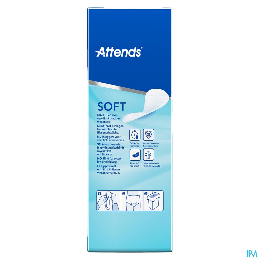 Attends Soft 0 Ultra Mini Couche Anatom. 1x28