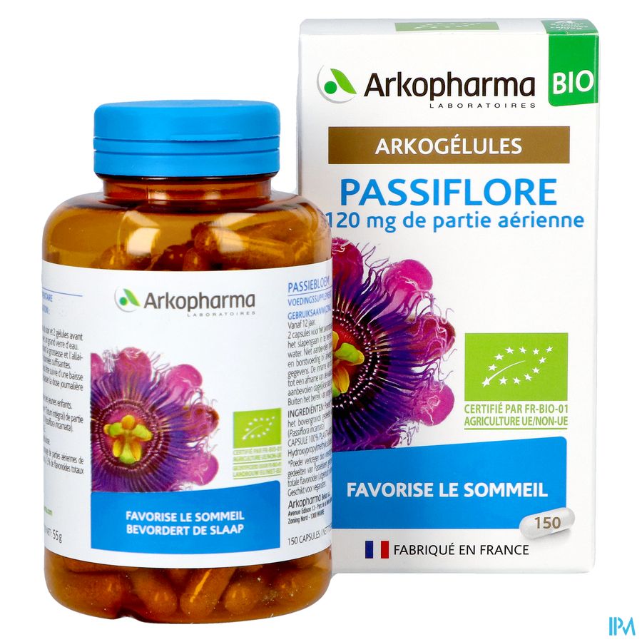 Arkogelules Passiflora Bio 150