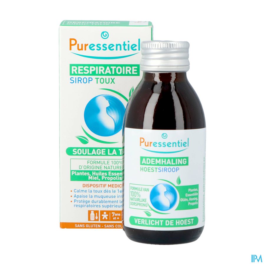 Puressentiel Respiratoire Sirop Toux Gorge 125ml