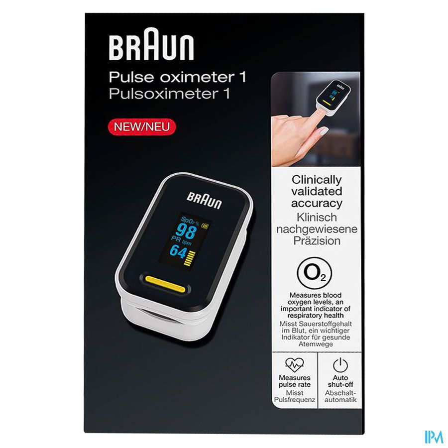 Braun Oxymetre Pouls 1