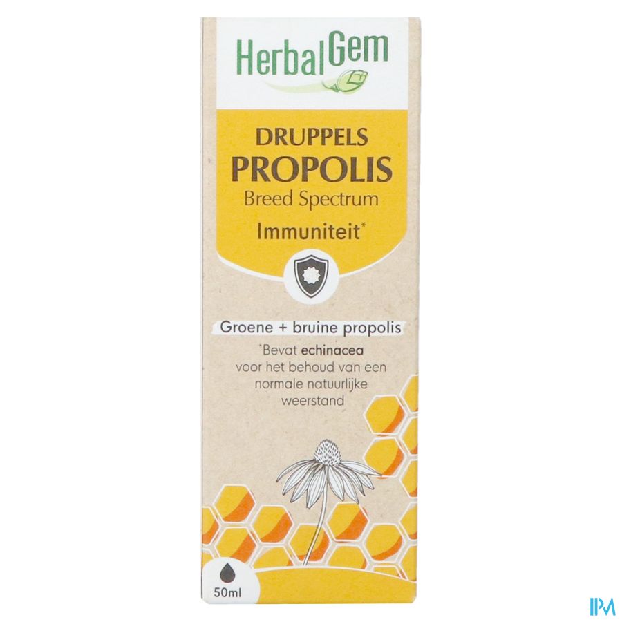 Herbalgem Propolis Large Spectr. Bio Fl Gutt 50ml