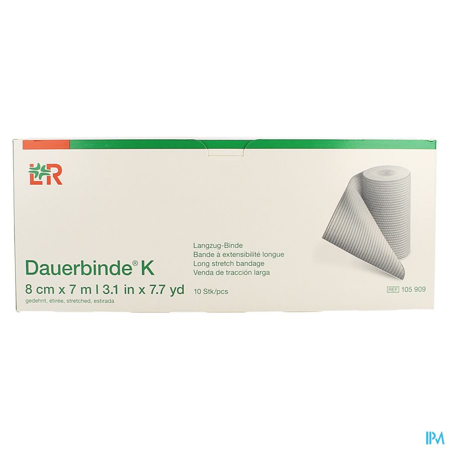 Dauerbinde K 8cm X 7m 1 105905