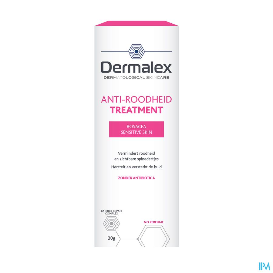 Dermalex® Anti-Rougeurs - Rosacee - Sans Cortisone - 30 ml