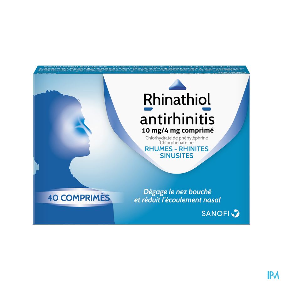 Rhinathiol Antirhinitis Tabl 40