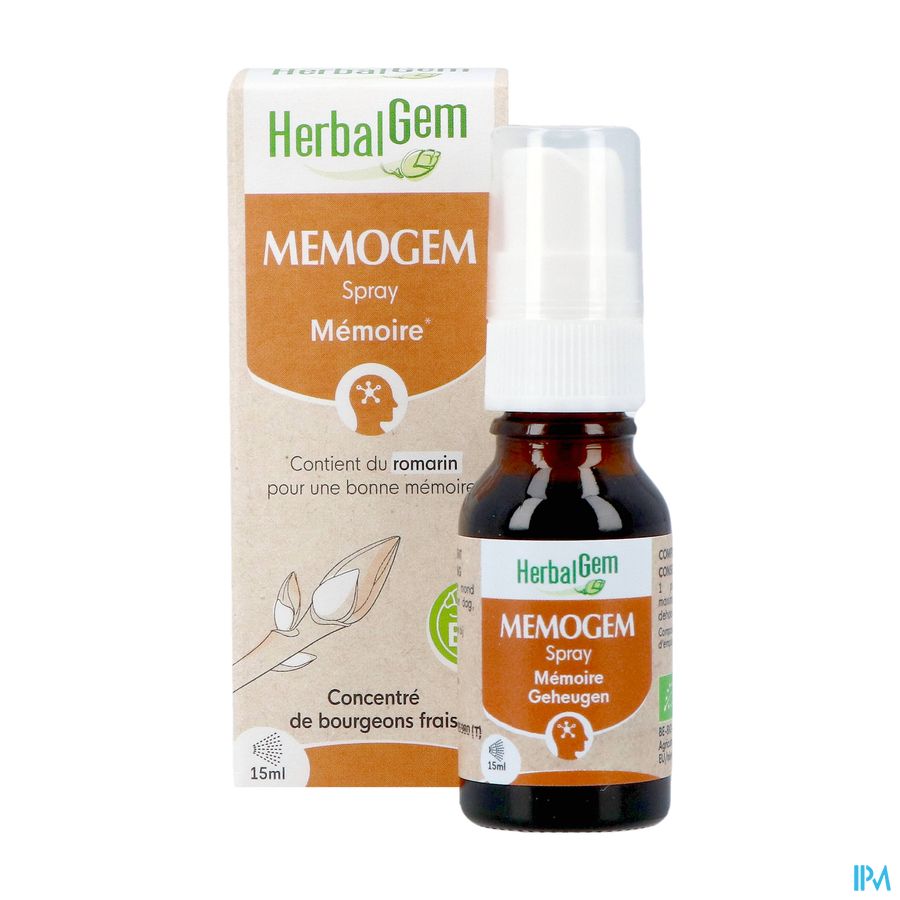 Herbalgem Memogem Spray Bio 15ml