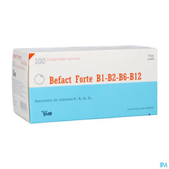 Befact Forte B1-b2-b6-b12 Comp Enrobe 100 Ud