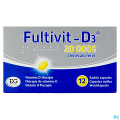 Fultivit-d3 20000iu Caps Molle 12