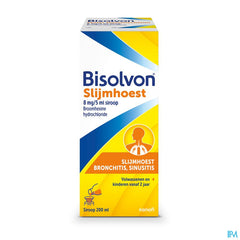 Bisolvon 200ml - Toux grasse, bronchite, sinusite