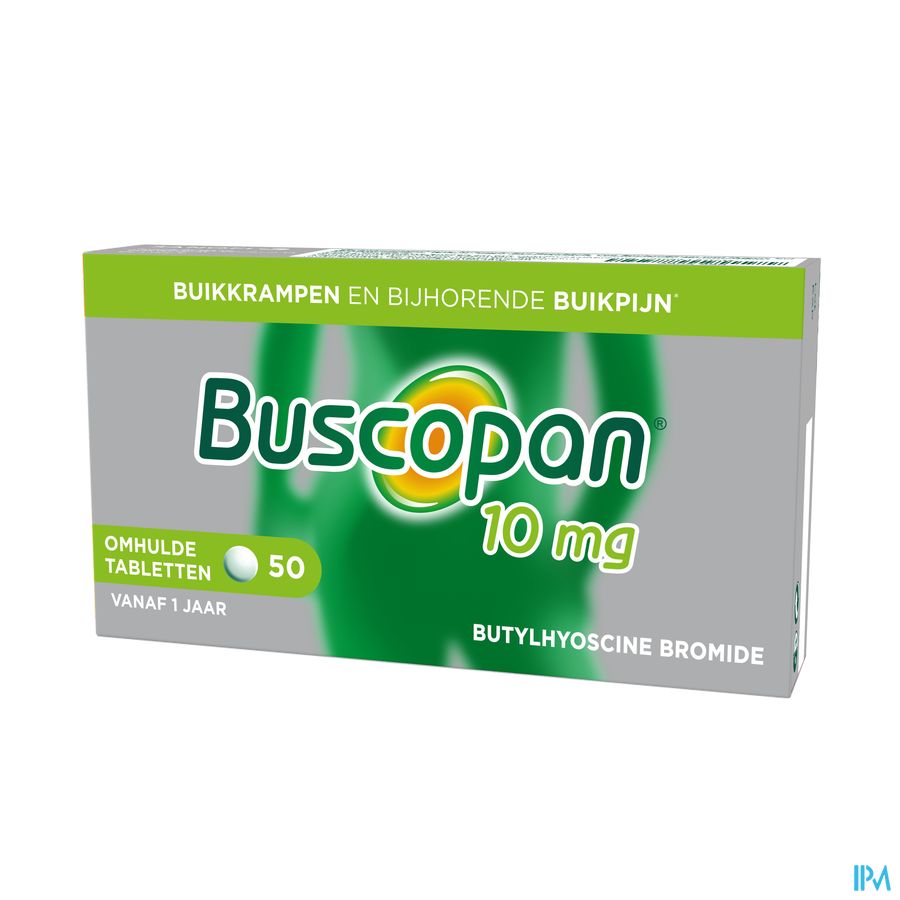 Buscopan 10mg Comp 50 - Crampes et maux de ventre